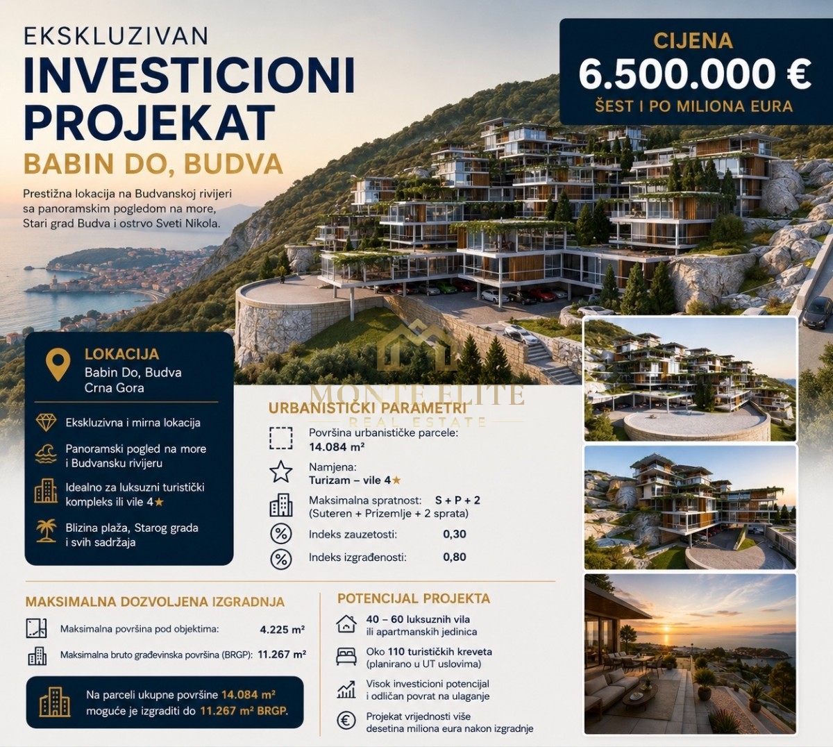 Investicioni projekat - Babin Do, Budva